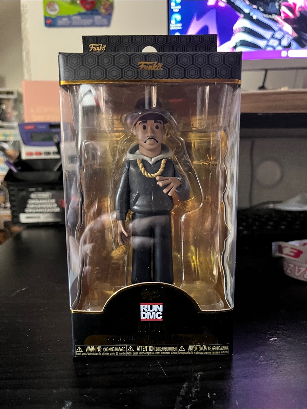 Funko Run DMC Vinyl Figure - Black Outfit with Gold Chain